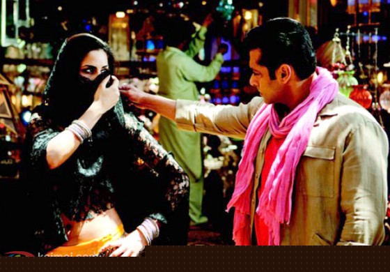 The ravishing Katrina Kaif and Macho Salman Khan in Ek Tha Tiger Movie Stills