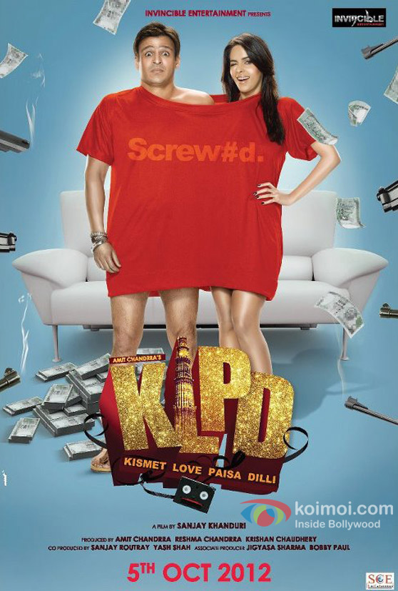 Vivek Oberoi and Mallika Sherawat in Kismet (Kismat) Love Paisa Dilli (KLPD) Movie Poster