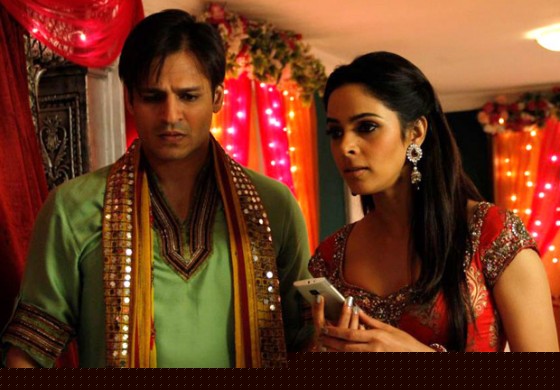 Vivek Oberoi and Mallika Sherawat shooting for Kismet (Kismat) Love Paisa Dilli Movie Stills