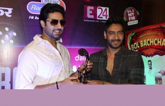 Abhishek Bachchan, Ajay Devgn Promote Bol Bachchan Movie