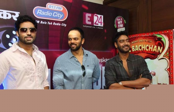 Abhishek Bachchan, Rohit Shetty, Ajay Devgn Promote Bol Bachchan