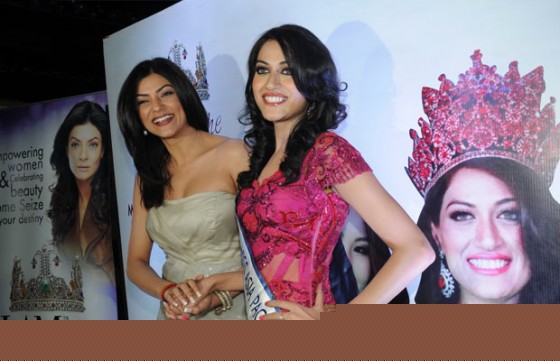 Himangini Singh Yadu and Sushmita Sen