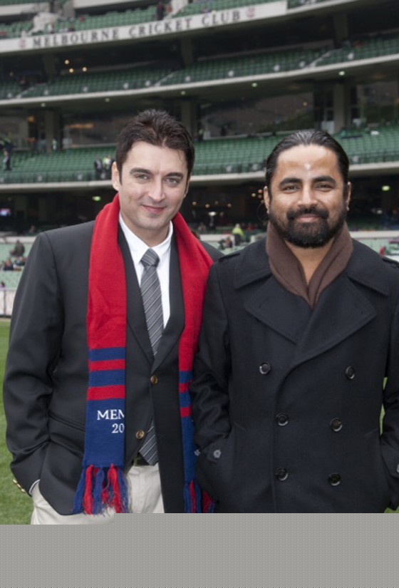 Jugal and Sabyasachi At The Indian Film Festival of Melbourne 2012 Inauguration
