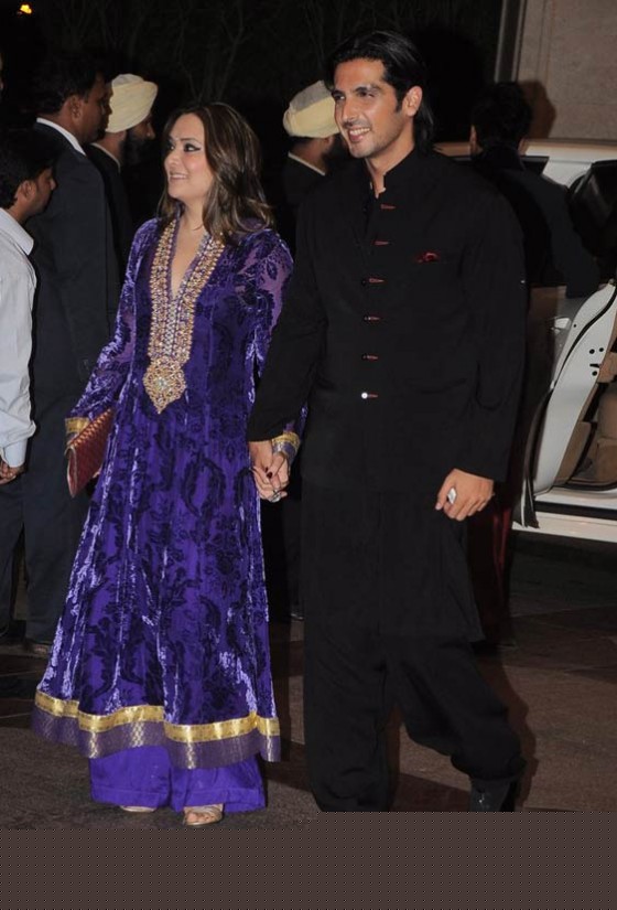 Malaika Khan, Zayed Khan At Esha Deol's Sangeet Ceremony