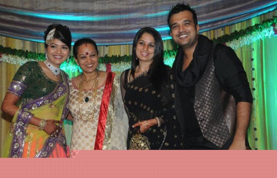 Monali Kashalkar, Doriss Godambe, Manju Bhide At Suraj Godombe's Sangeet Ceremony