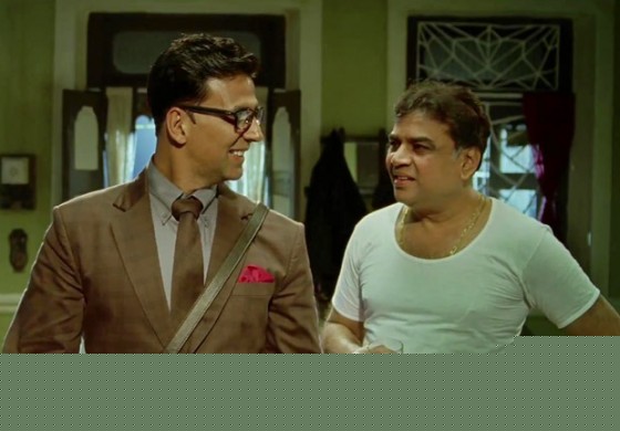 Paresh Rawal is not ready to admit that Akshay Kumar is God in OMG Oh My God Movie Stills