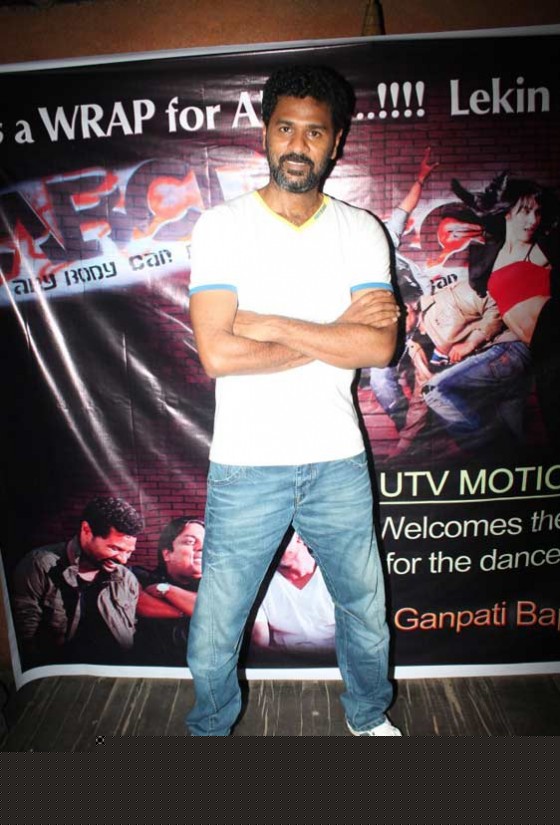 Prabhu Dheva At ABCD - Any Body Can Dance Movie Party