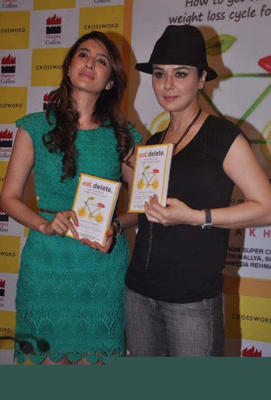 Preity Zinta at The Book Launch of Pooja Makhija - Eat Delete