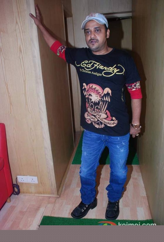 Sajid at the song recording of Himmatwala