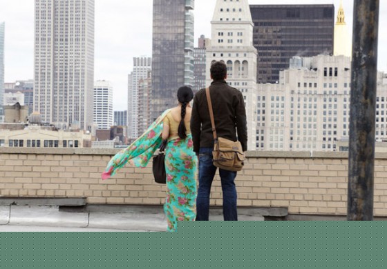 Sridevi in a completely new city in English Vinglish Movie Stills