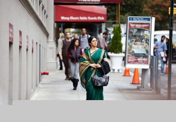 Sridevi plays the Indian woman settling abroad in English Vinglish Movie Stills?