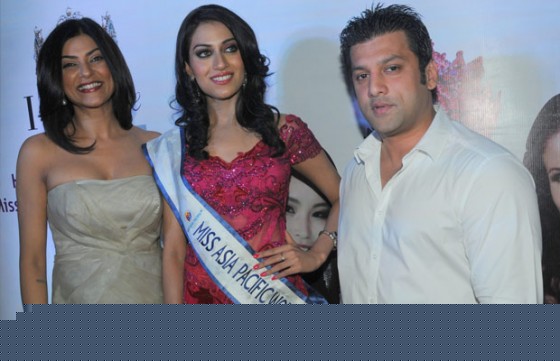 Sushmita Sen and Himangini Singh Yadu and Ali Reza