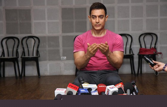 Aamir Khan At Satyamev Jayate Press Conference