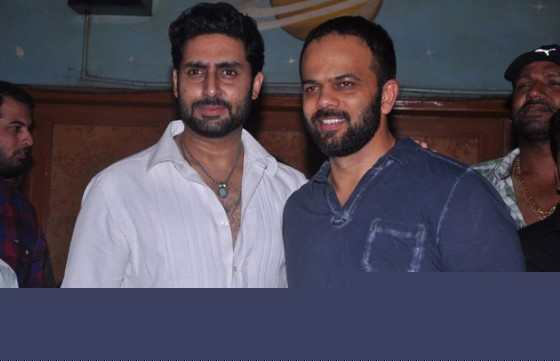 Abhishek Bachchan and Rohit Shetty meets fans on Bol Bachchan Movie Screening
