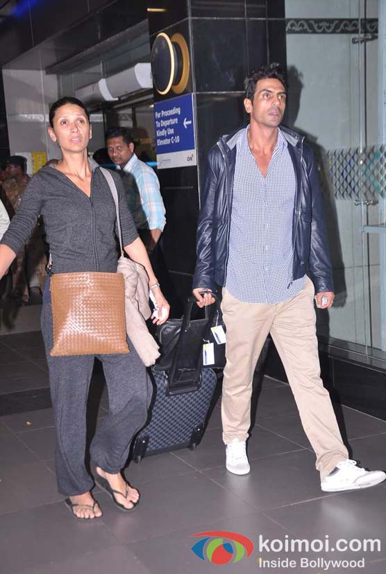 Arjun Rampal At Airport