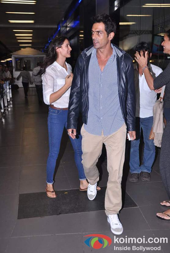 Arjun Rampal At Airport
