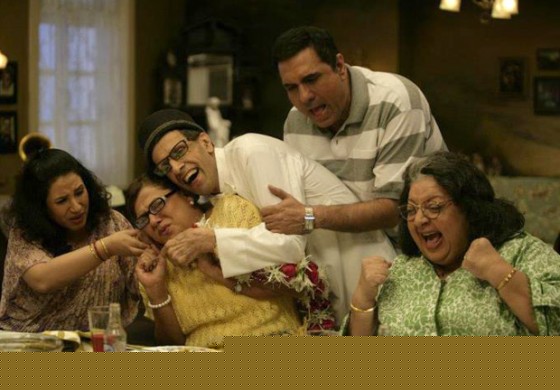 Boman Irani and family in Shirin Farhad Ki Toh Nikal Padi Movie Stills