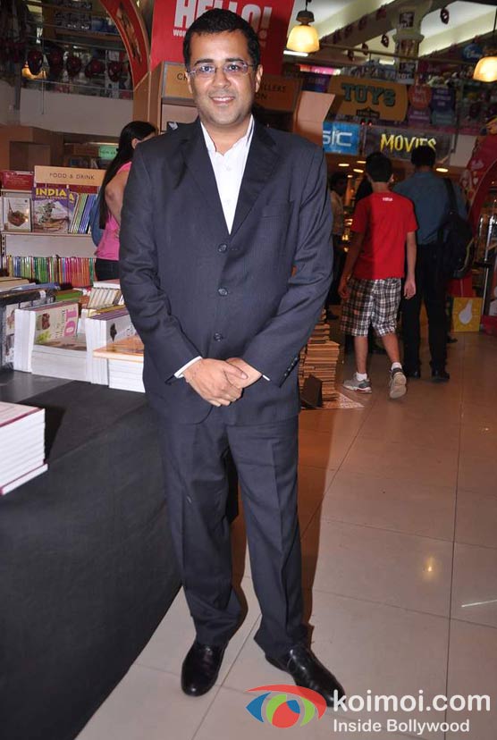 Chetan Bhagat At Mercedes-Benz Magazine Anniversary Issue Launch