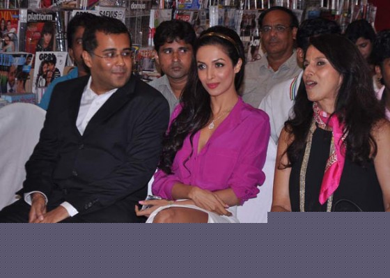 Chetan Bhagat, Malaika Arora Khan, Shobhaa De At Mercedes-Benz Magazine Anniversary Issue Launch