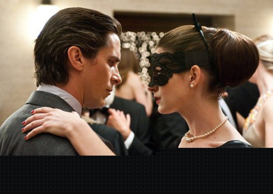 Christian Bale and Anne Hathaway In The Dark Knight Rises Movie Stills