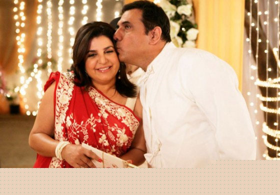 Farah Khan and Boman Irani kiss in Shirin Farhad Ki Toh Nikal Padi Movie Stills