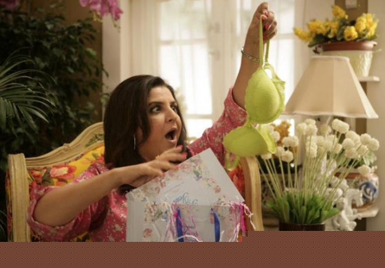 Farah Khan see her cloths in Shirin Farhad Ki Toh Nikal Padi Movie Stills