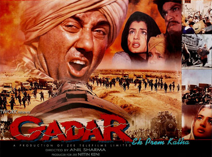 Gadar Ek Prem Katha Movie Poster Gadar Ek Prem Katha Movie Poster