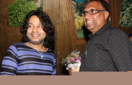 Harish Sharma At Kailash Kher's Birthday Party