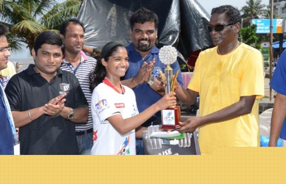 IM Vijiyan at the First Football Marathon of Mumbai