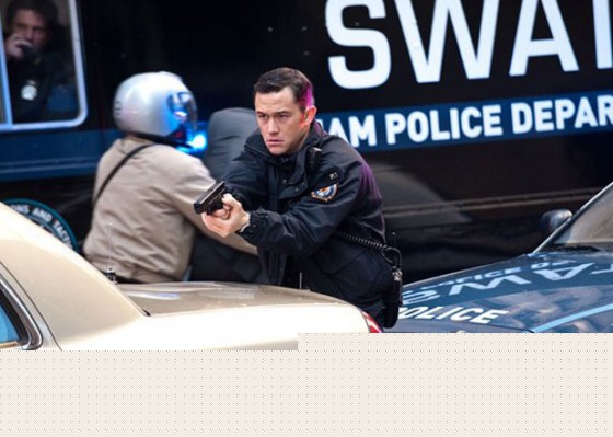 Joseph Gordon-Levitt In The Dark Knight Rises Movie Stills