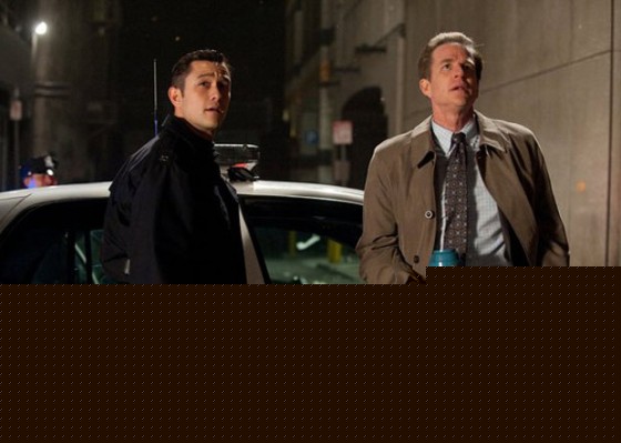 Joseph Gordon-Levitt and Matthew Modine In The Dark Knight Rises Movie Stills