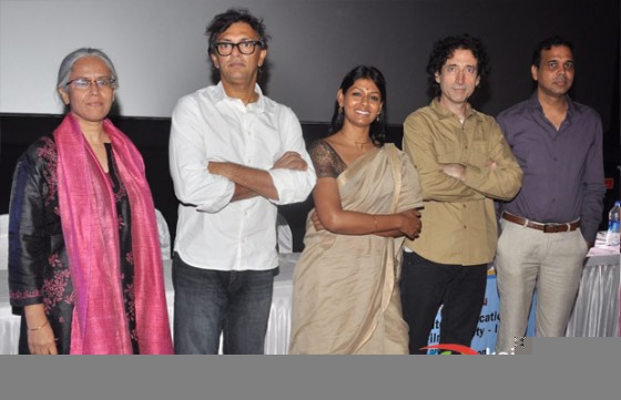 Kavita Anand, Rakeysh Omprakash Mehra, Nandita Das, Rajan Khosa Sandesh Shandilya At Gattu Promotional Song Launch