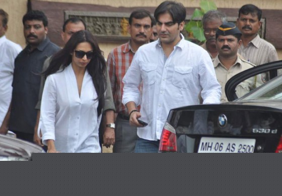 Malaika Arora Khan and Arbaaz Khan Pays Homage to Rajesh Khanna