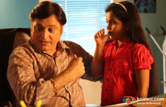 Manoj Joshi at on location of Hindi film Tomchi