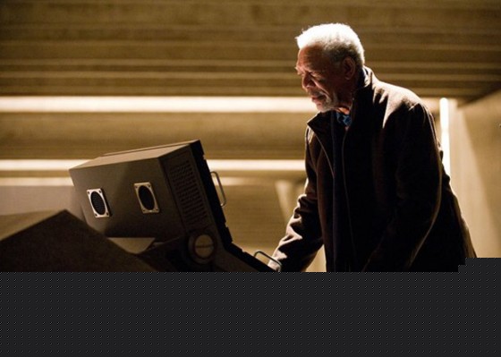 Morgan Freeman In The Dark Knight Rises Movie Stills