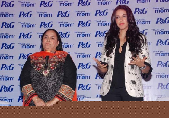 Neha Dhupia at an Olympics Athletes Event