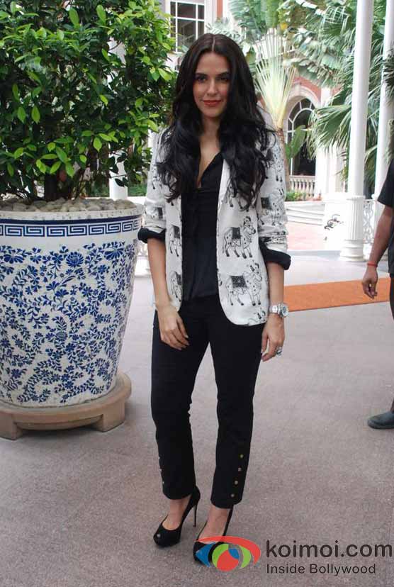 Neha Dhupia at an Olympics Athletes Event