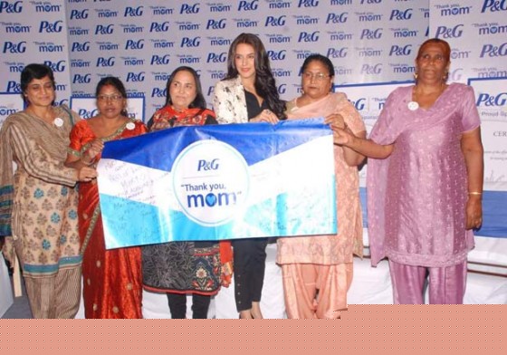 Neha Dhupia at an Olympics Athletes Event