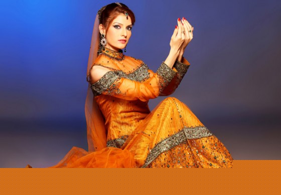 Pakistani Actress Saeeda Imtiyaz in a traditional outfit
