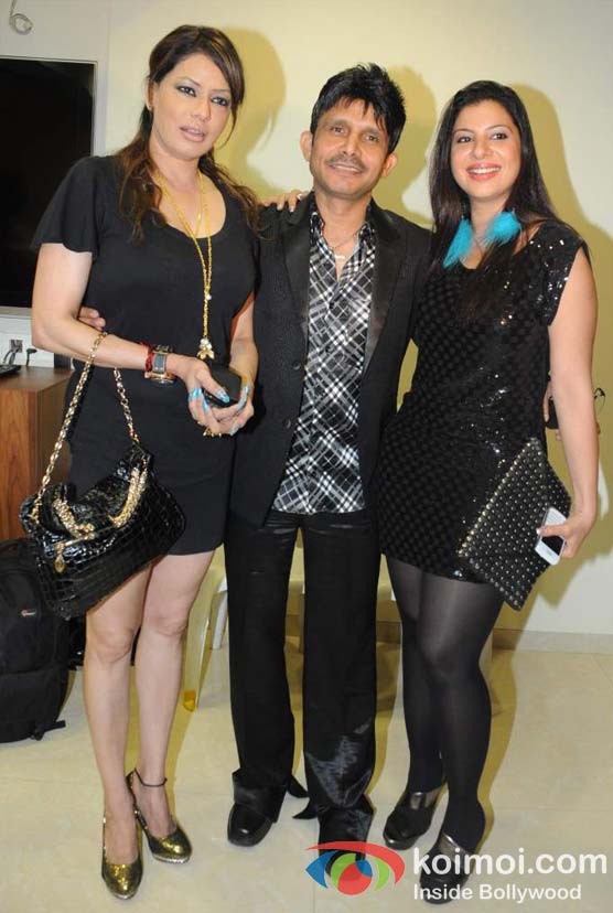 Poonam Jhaver, Sambhavana Seth At Kamaal Khan's aka KRK House Warming Celebration Party
