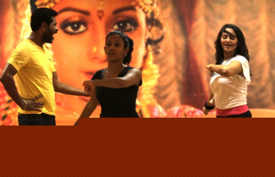 Prabhudeva And Sonakshi Sinha Rehearsing for Go Govinda