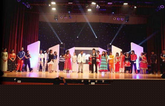 Rajiv Khinchi Judging Miss India UAE