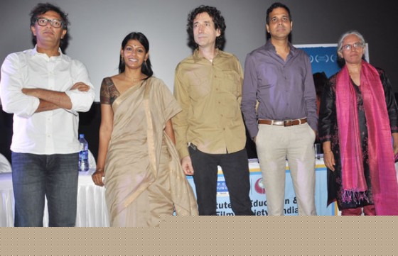 Rakeysh Omprakash Mehra, Nandita Das, Rajan Khosa, Sandesh Shandilya, Kavita Anand At Gattu Promotional Song Launch