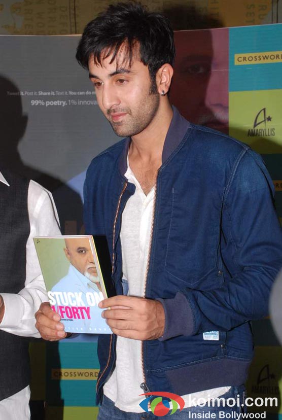 Ranbir Kapoor At Pritish Nandy's Book Launch