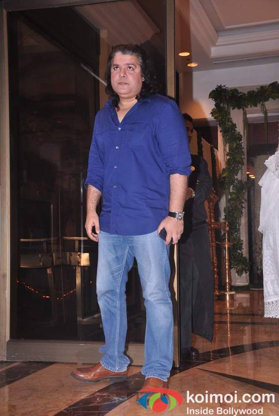 Sajid Khan At Rajesh Khanna's Prayer Meet
