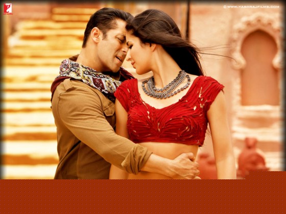 Salman Khan and Katrina Kaif Ek Tha Tiger Movie Wallpaper