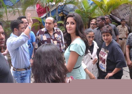 Salman Khan and Katrina Kaif Launch Ek Tha Tiger Movie Mashallah Song