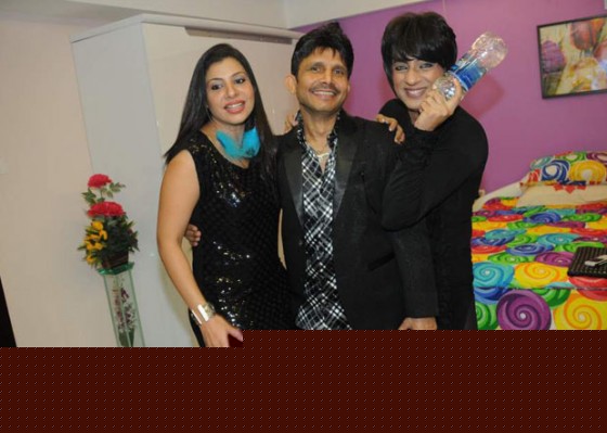 Sambhavana Seth, Rohit Verma At Kamaal Khan's aka KRK House Warming Celebration Party