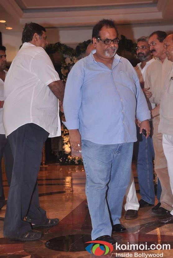 Satish Kaushik At Rajesh Khanna's Prayer Meet