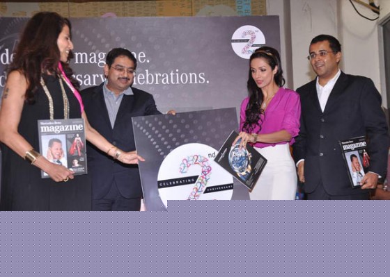 Shobhaa De, Malaika Arora Khan, Chetan Bhagat At Mercedes-Benz Magazine Anniversary Issue Launch